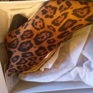 NEW!! Womens size 11 leopard print booties